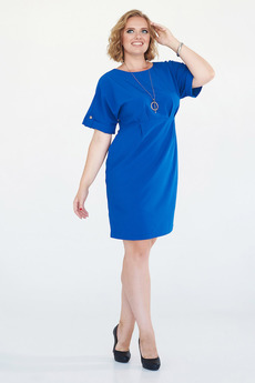 Ярко-синее платье Angela Ricci