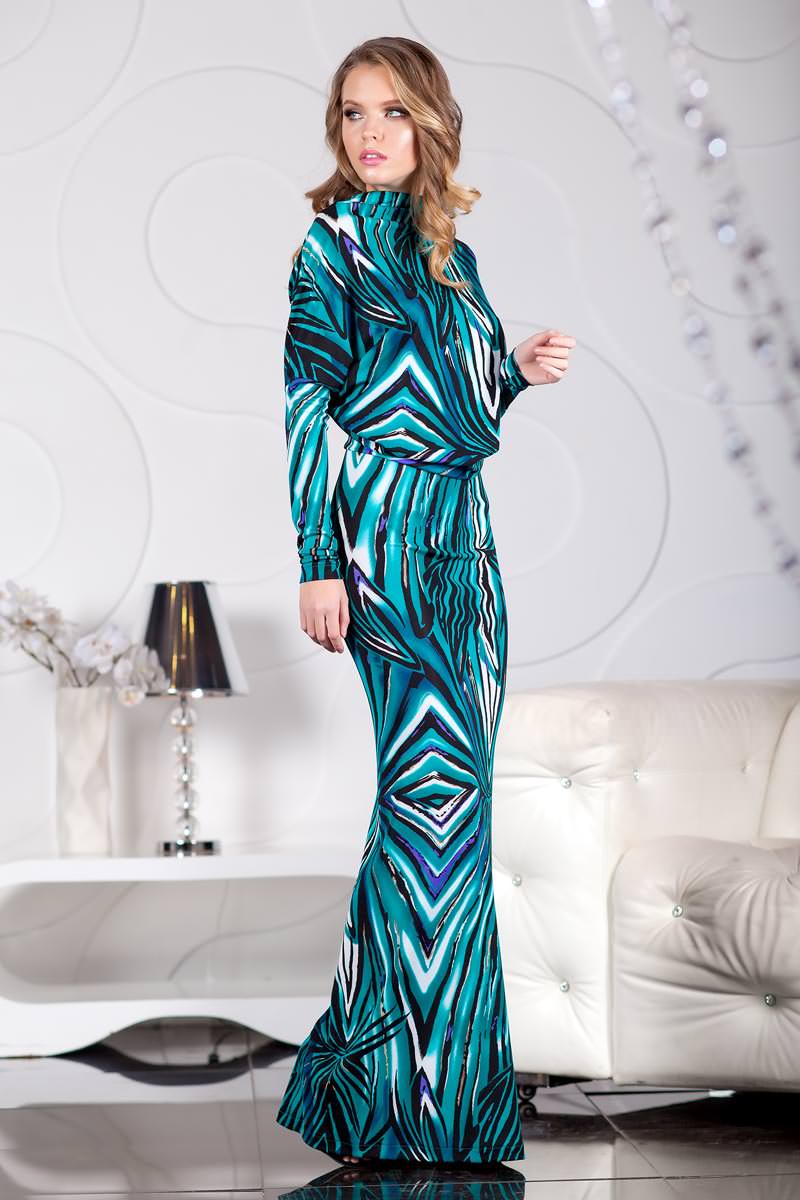 Фото товара 9076, длинное платье трансформер